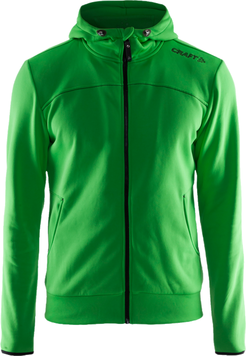 Craft - Leisure Full Zip Hood Men - Maigrün