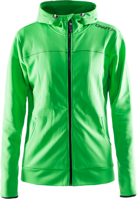 Craft - Leisure Full Zip Hood Women - Verde artesano