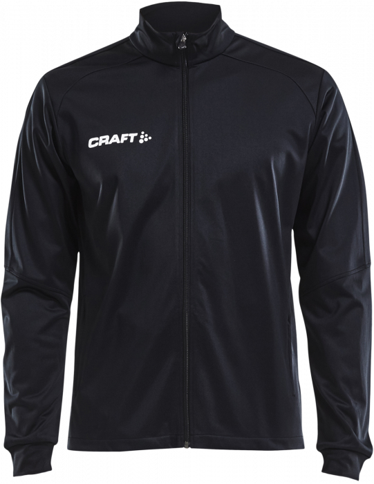 Craft - Progress Jacket Youth - Zwart & wit