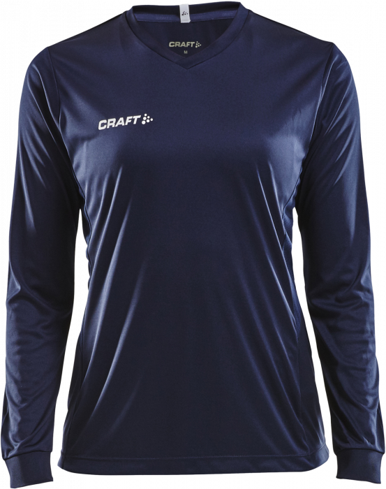 Craft - Squad Go Jersey Solid Ls Woman - Marinblå