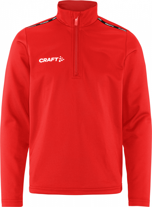 Craft - Squad Go Half Zip Training Top Jr - Rot