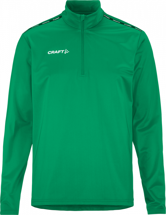 Craft - Squad Go Half Zip Training Top - Team Green