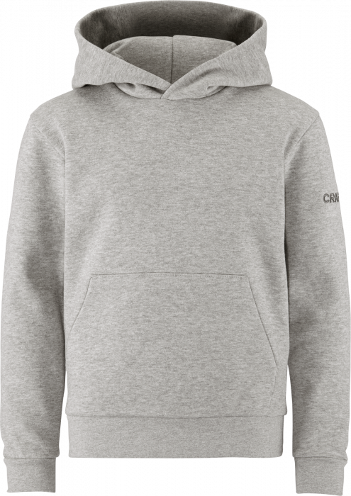 Craft - Community 2.0 Hoodie Jr - Grå Melange DK