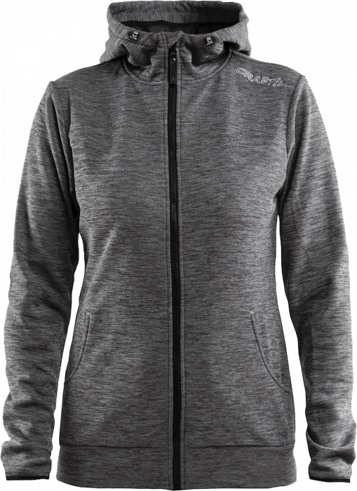 Craft - Leisure Full Zip Hood Women - Granite grey