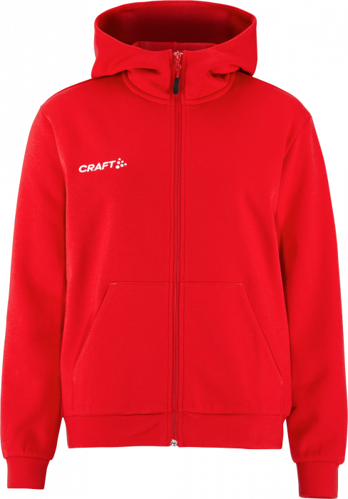 Craft - Community 2.0 Logo Fz Hoodie Women - Rouge