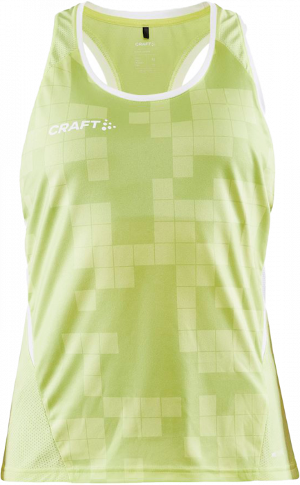 Craft - Pro Control Impact Sleeveless Top Women - Giallo & vit