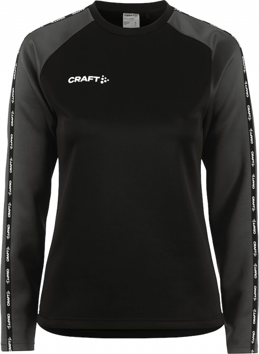 Craft - Squad 2.0 Crewneck Women - Noir & grante