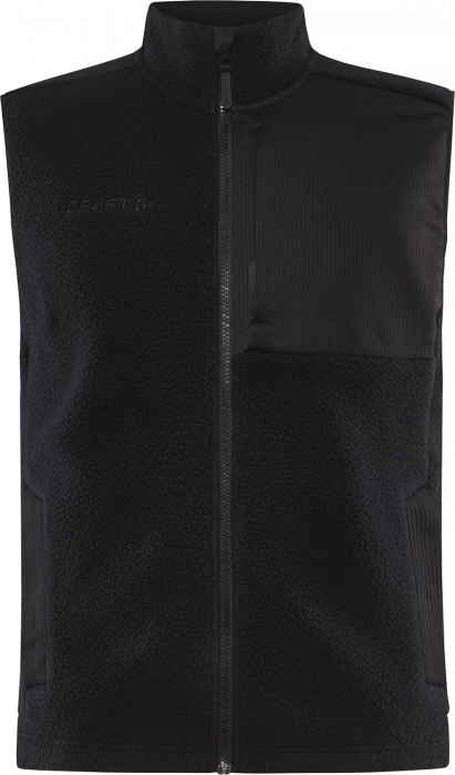 Craft - Adv Explore Pile Fleece Vest Men - Czarny