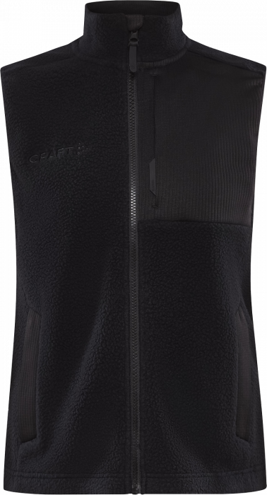 Craft - Adv Explore Pile Fleece Vest Women - Black