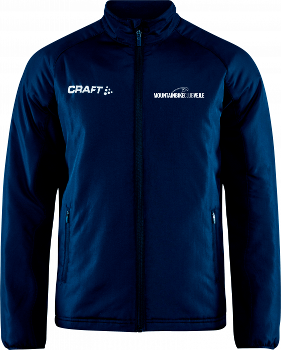 Craft - Mtb Cv Warm Jacket - Marineblauw & wit