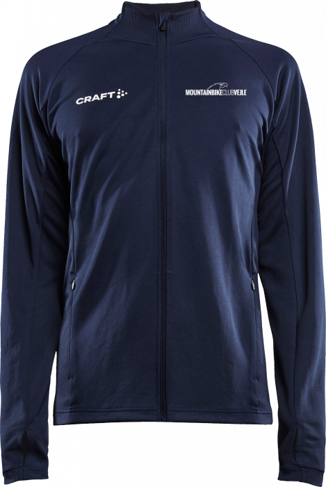 Craft - Mtb Cv Full Zip Shirt - Marineblauw