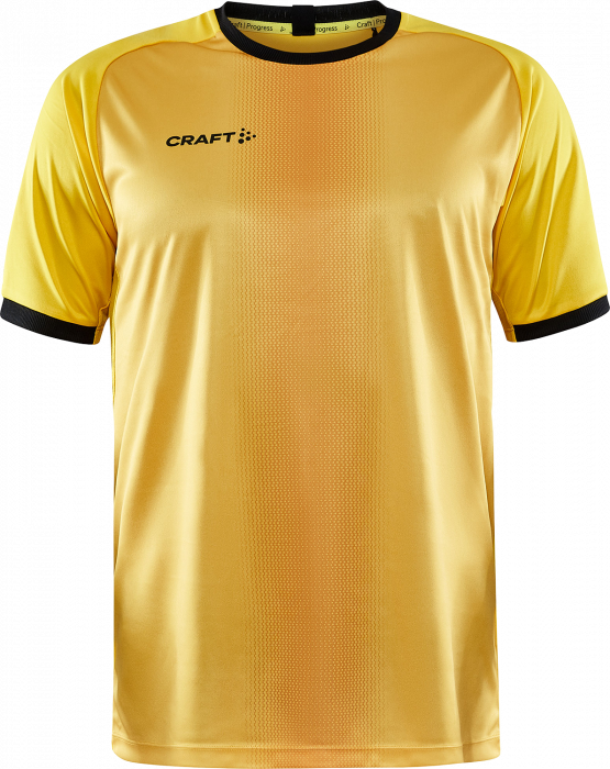 Craft - Progress 2.0 Graphic Jersey Junior - Giallo & nero