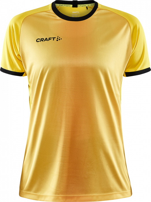 Craft - Progress 2.0 Graphic Jersey Women - Amarillo & negro